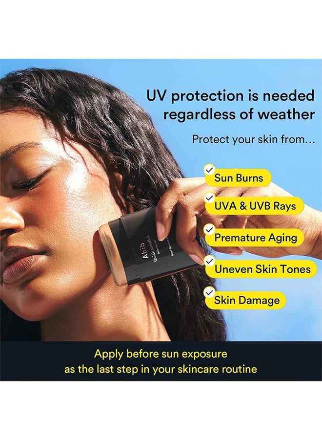 abib Quick Sunstick Protection Bar SPF50+ 0.77 oz / 22 g (Glowing) |  Suncreen Stick Suncare Sunblock, No Whitecast, Protector Solar Barra, Centella Asiatica Extract, Aloe Extract - Image 4