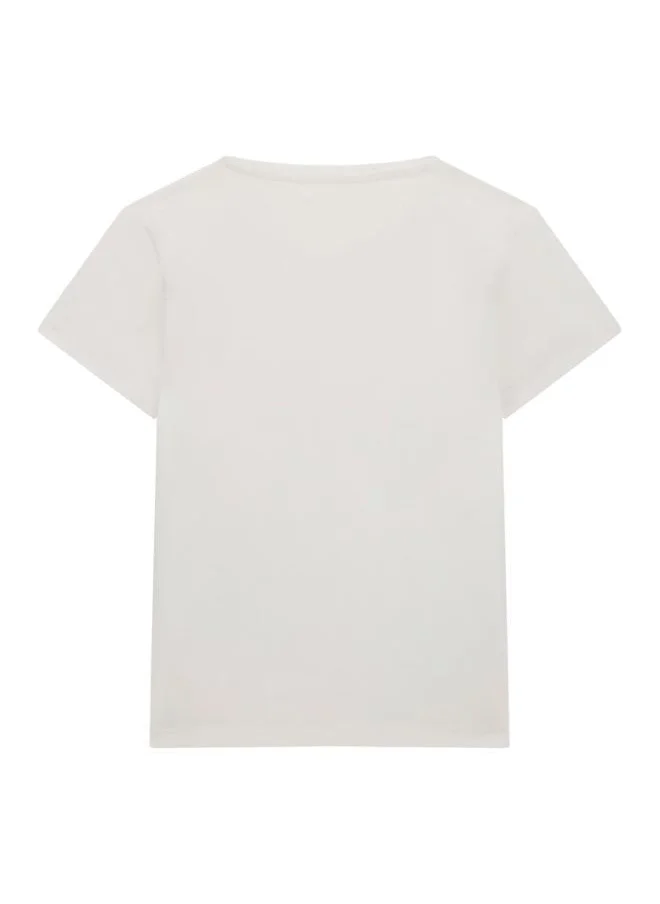 جس Kids Graphic Print Crew Neck T-Shirt