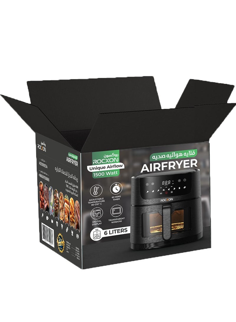 Rocxon air fryer 6 litres - Image 5