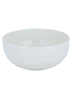 Alsaif Gallery White round porcelain bowl, 15 cm  - Image 1