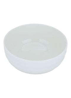 Alsaif Gallery White round porcelain bowl, 15 cm  - Image 3