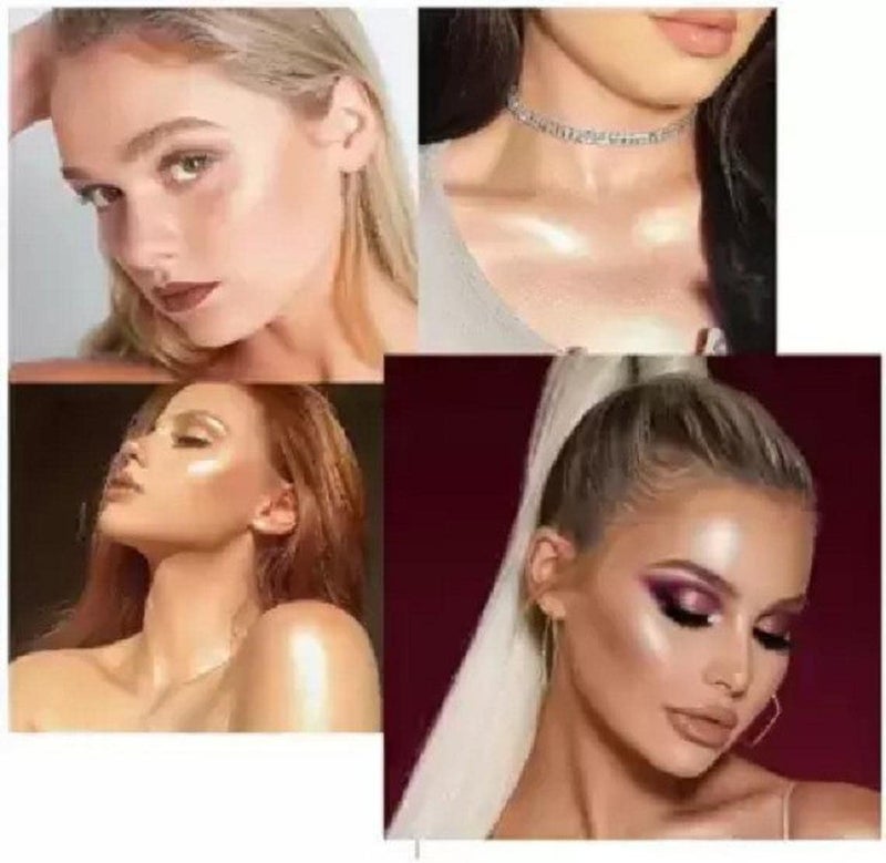 3D All Skin Tones Face Highlighters Powder - Image 4