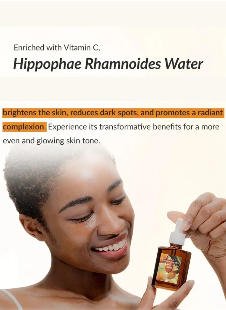 Dr.althea Dr. Althea Vitamin C Boosting Serum – Brightening & Anti-Aging Face Serum, 30ml – Hydrating, Even Skin Tone & Radiant Glow  - Image 5