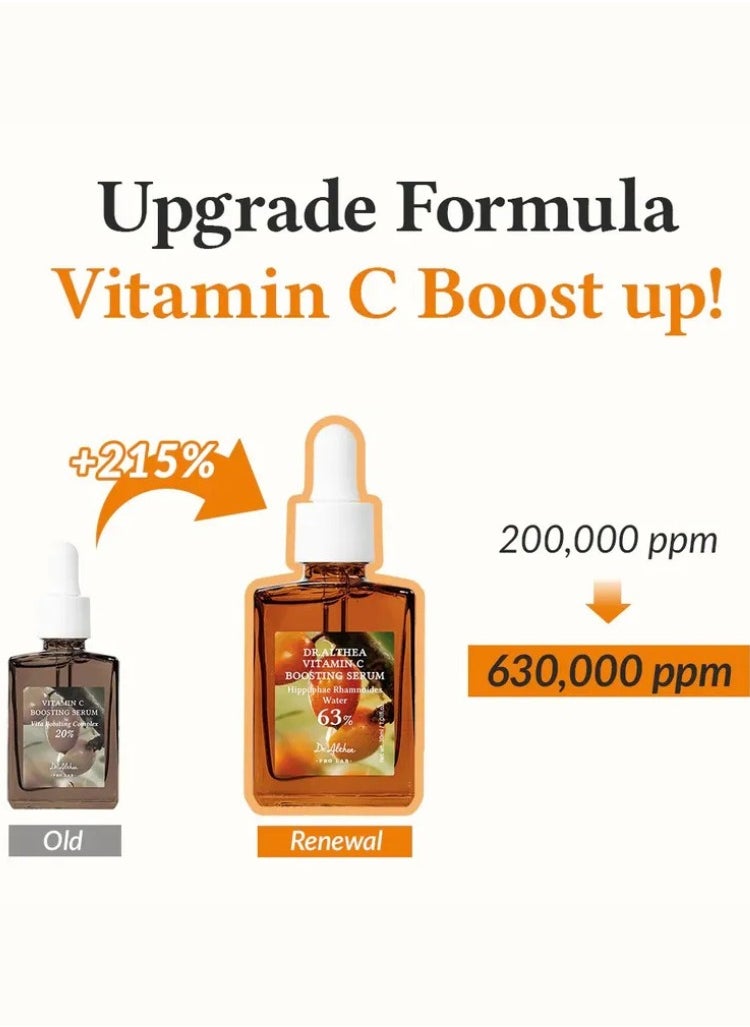 Dr.althea Dr. Althea Vitamin C Boosting Serum – Brightening & Anti-Aging Face Serum, 30ml – Hydrating, Even Skin Tone & Radiant Glow  - Image 3