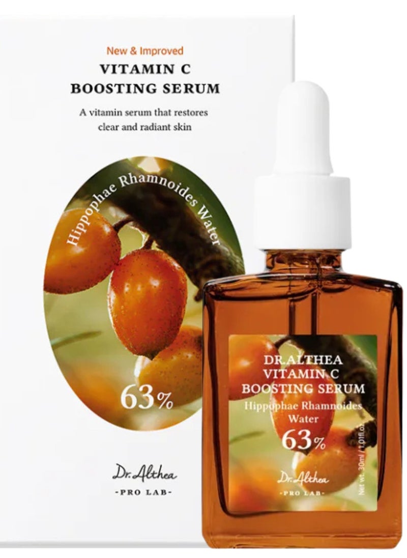 Dr.althea Dr. Althea Vitamin C Boosting Serum – Brightening & Anti-Aging Face Serum, 30ml – Hydrating, Even Skin Tone & Radiant Glow  - Image 1