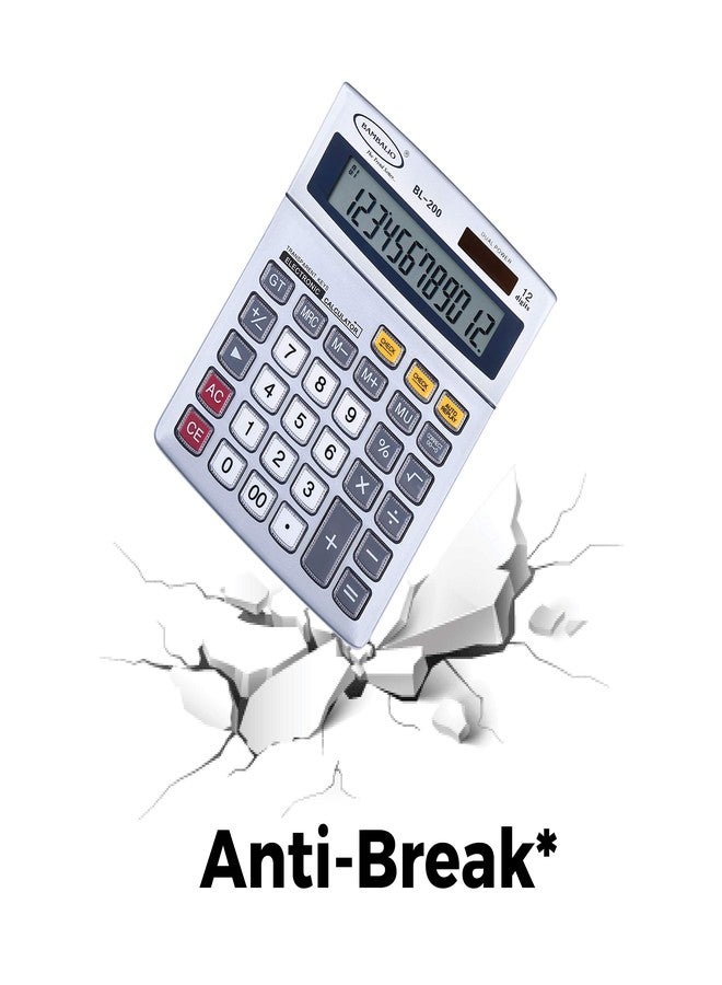 Bambalio 12 Digits BL-200 Big Display Electronic Calculator with 3 Years Warranty. - Image 3
