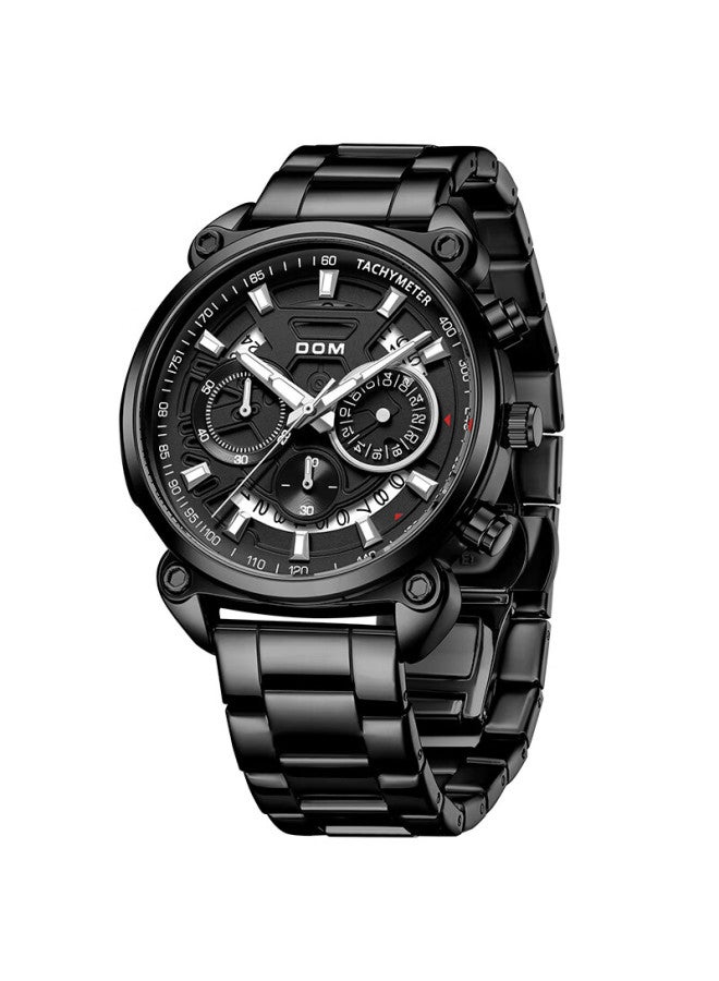 Dom Black Knight Watch For Men, Student Mechanical Style Casual Men's Watch, Top Ten Brand Watches Gift For Boyfriend - Image 4