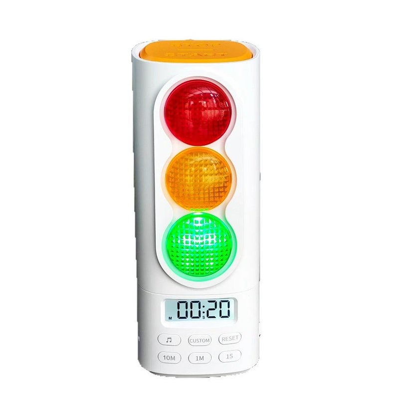 Visual Traffic Light Timer, Kids Study Countdown Clock, Multi-Functional Time Management Visual Timer for Student Self-Discipline & Classroom Learning - Image 1