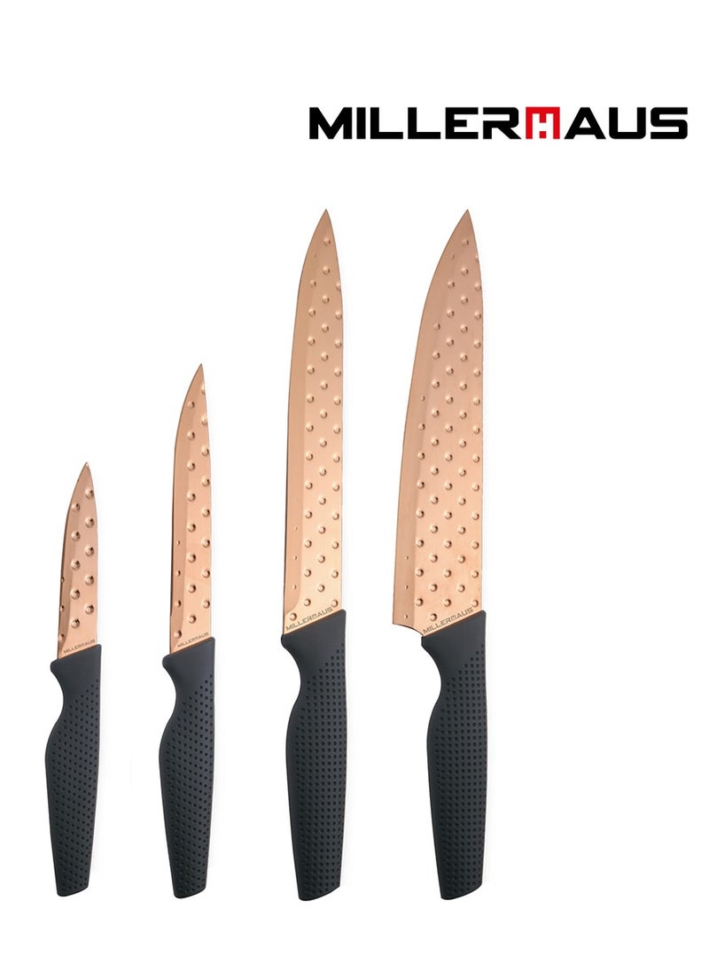 MILLERHAUS - Millerhaus Knife 4pcs Stainless Steel - Image 1