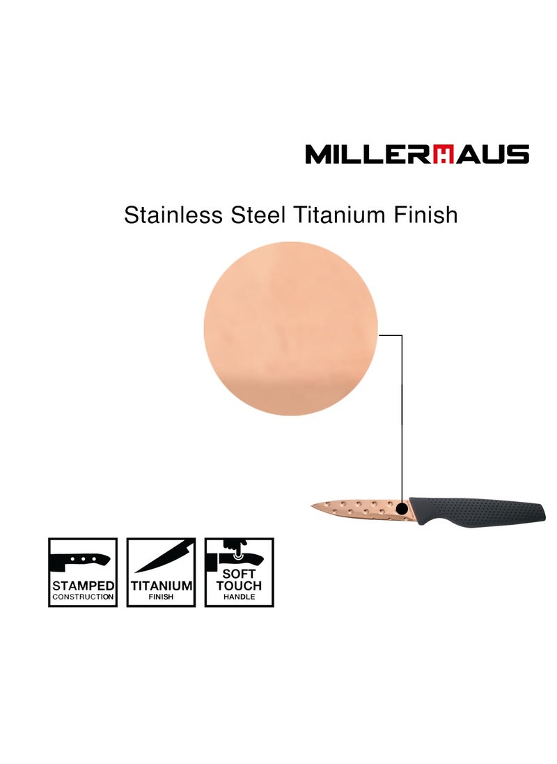MILLERHAUS - Millerhaus Knife 4pcs Stainless Steel - Image 1