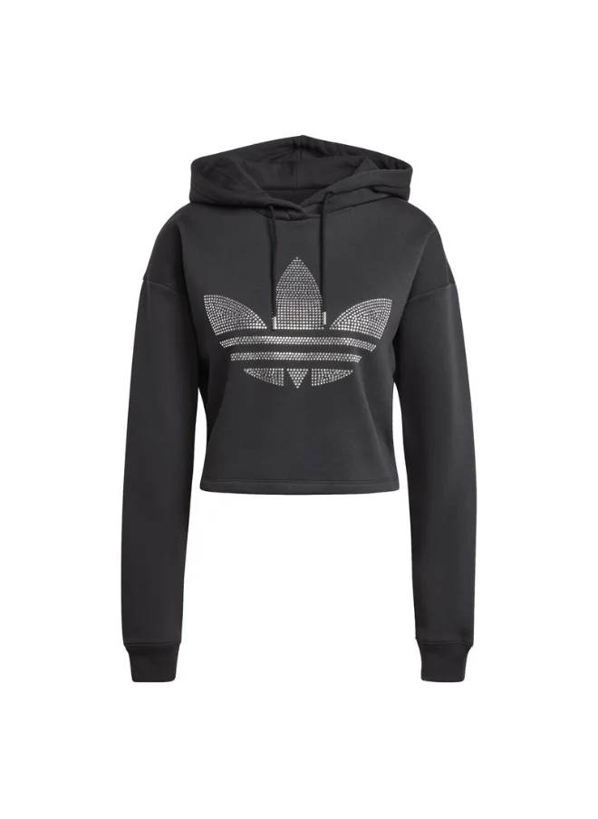 اديداس adidas BLING HOODIE Black Originals Women SWEATSHIRTS