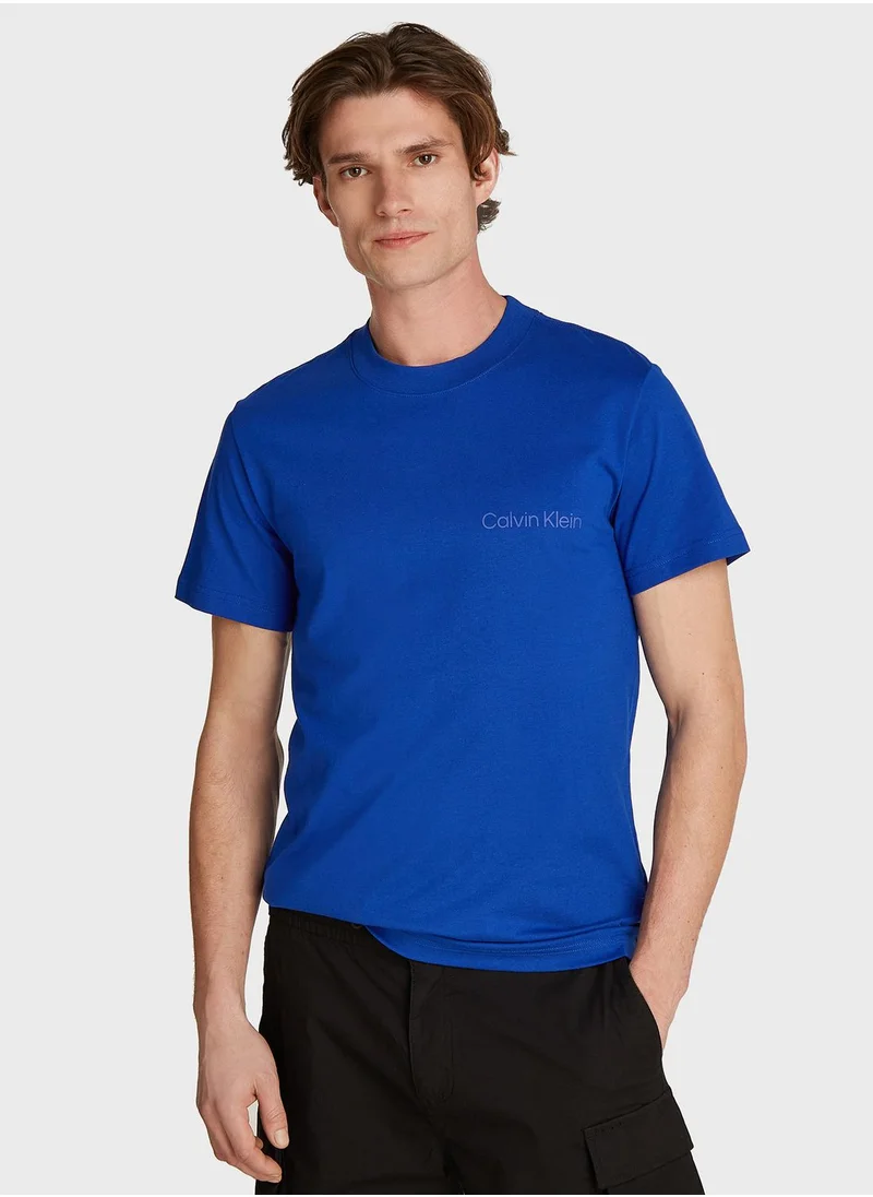 Calvin Klein Jeans Institutional Crew Neck T-Shirt