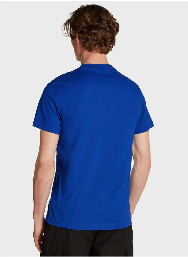 Calvin Klein Jeans Institutional Crew Neck T-Shirt