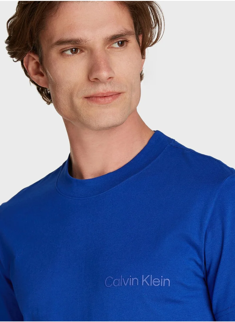 Calvin Klein Jeans Institutional Crew Neck T-Shirt
