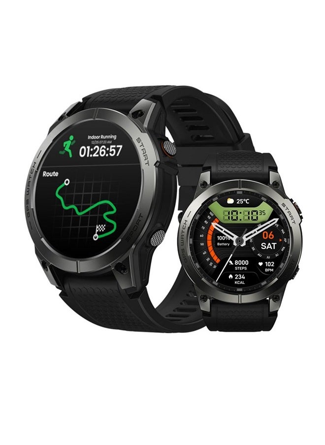 Zeblaze Smart Watch 400 mAh AMOLED GPS Built-in Smart Watches for Men Smartwatches with Bluetooth Make/Answer Calls Multi-app Message Reminder Multi Language Fitness Watch Compatible Android iOS  - Image 1