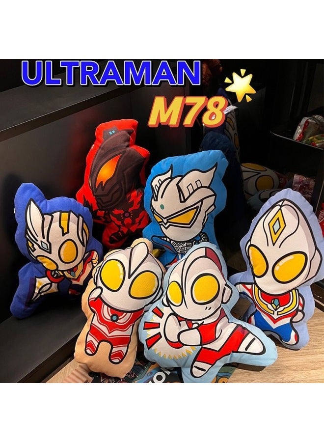 Cello Ultraman Doll Cute Alien Digabelia Pillow Pillow Terga Bed Sleeping Doll For Men-Color:Dana.-Height:45cm ] - Image 3