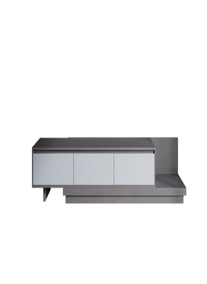 HODGE - Fero modern walnut TV cabinet , 250x40 - Image 1