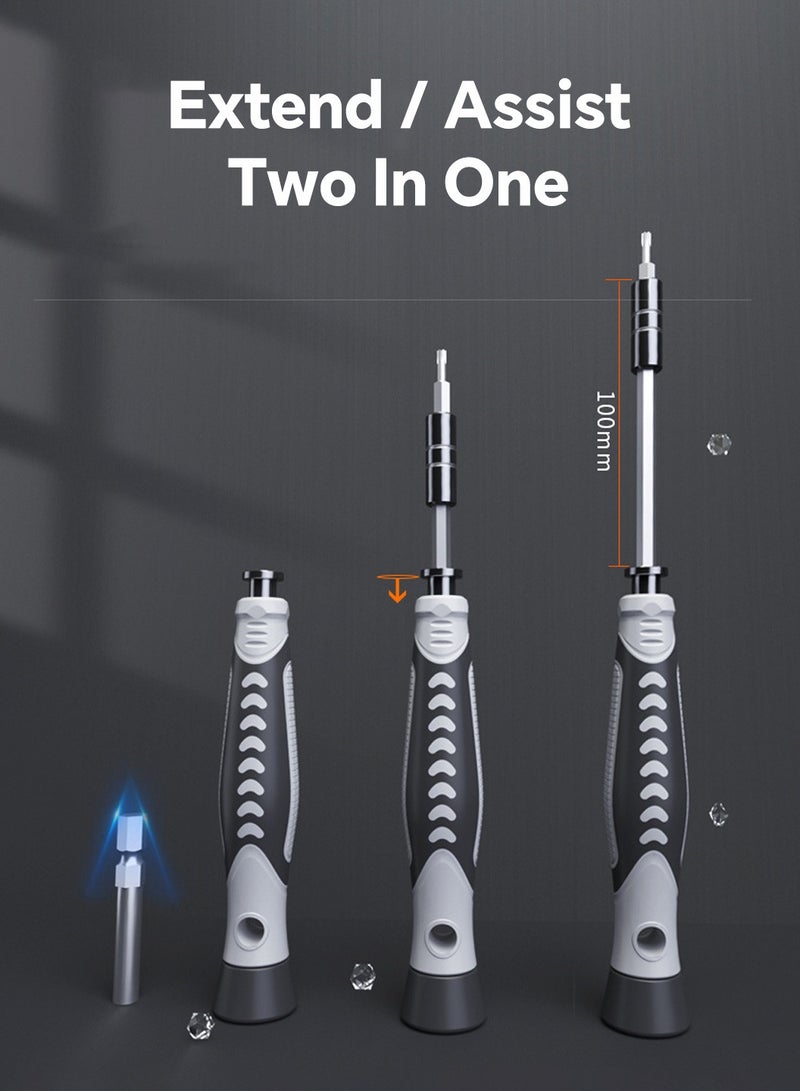 LEOKOR 130 in 1 Small Precision Screwdriver Set, Mini Screwdriver Kit with Case, DIY Repair Tools Kit Tool Set for Phone Laptop - Image 4