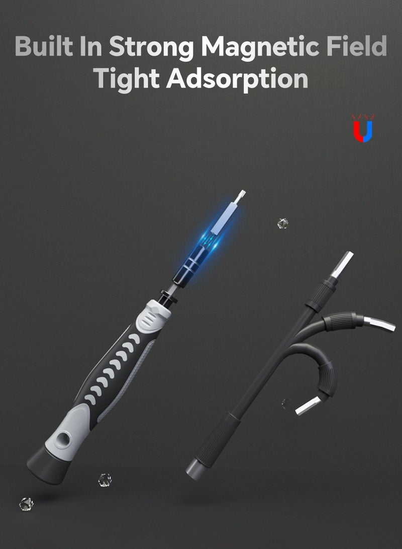 LEOKOR 130 in 1 Small Precision Screwdriver Set, Mini Screwdriver Kit with Case, DIY Repair Tools Kit Tool Set for Phone Laptop - Image 5