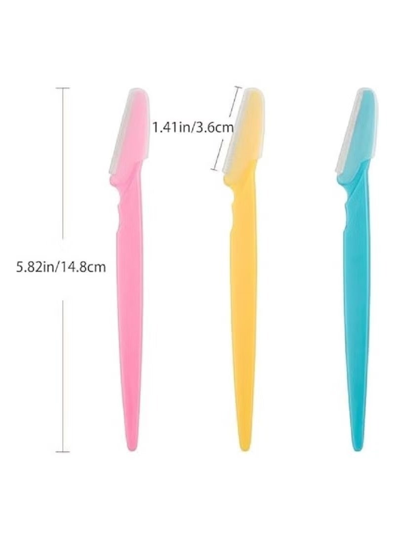 تنكل Tinkle Face and Eyebrow Razor for Women, Quick and Easy Facial Hair Removal at Home - 3 Pack - Image 3