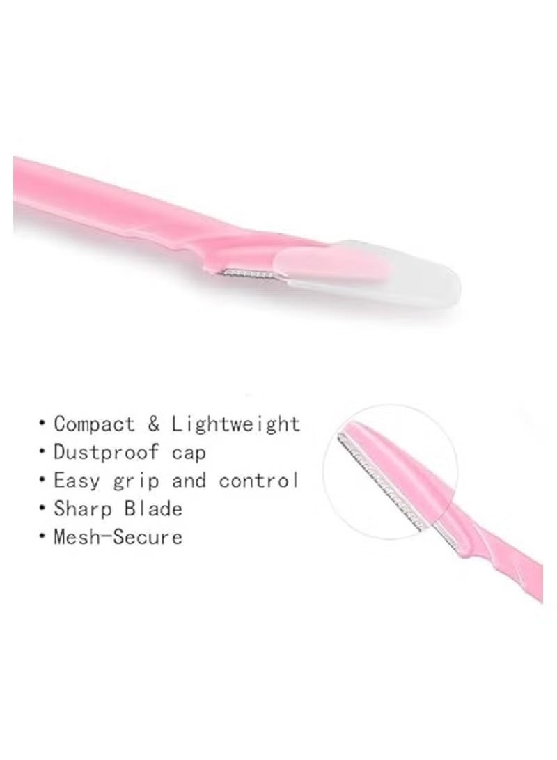 تنكل Tinkle Face and Eyebrow Razor for Women, Quick and Easy Facial Hair Removal at Home - 3 Pack - Image 4