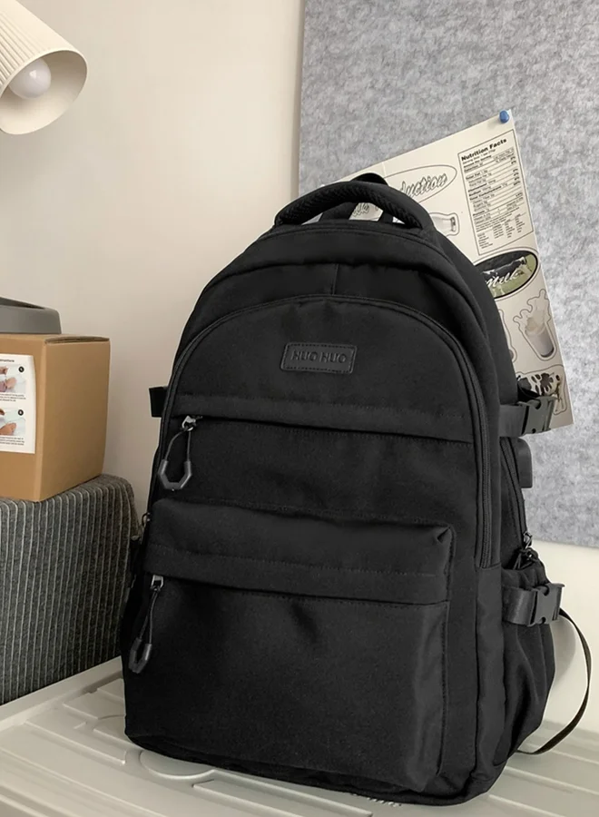 تايك تو شنطة ظهر سادة بسحاب للإغلاق