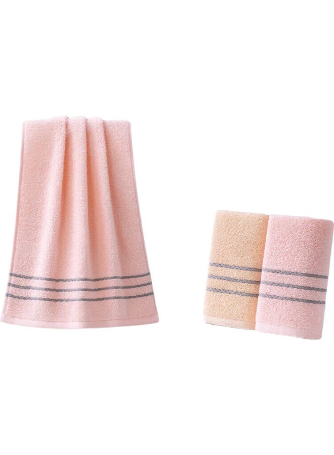 Grace Towels, 7A Antibacterial, Soft And Absorbent, For Home Use, Face Towels For Adults, Pure Cotton, Couples, Face Wipes, 4-Pack - Image 1