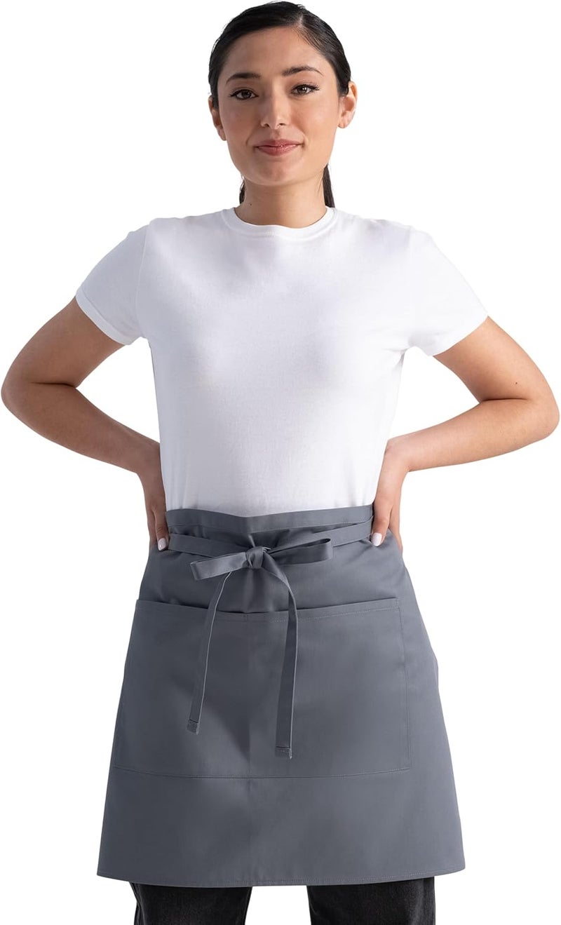Chef Works Unisex Half Bistro Server Apron - Image 1