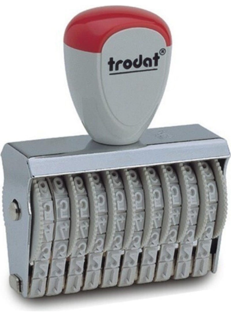 EKS Ticaret - Trodat 1548 4mm 8 Digit Numerator Trodat Numerator 1548- 4 Mm- 8 - Image 1
