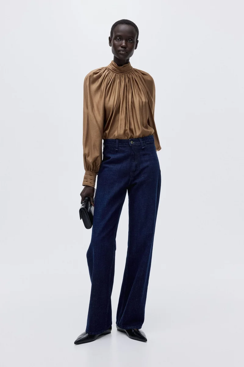 H&M Straight High Jeans