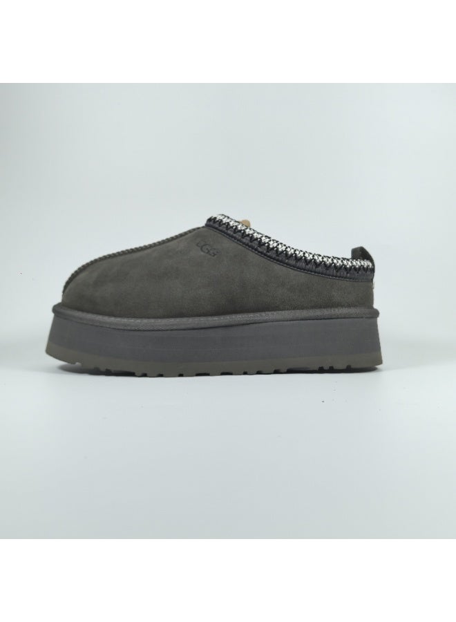 UGG cotton plus velvet thick bottom comfortable low-top Baotou shoes - Image 1