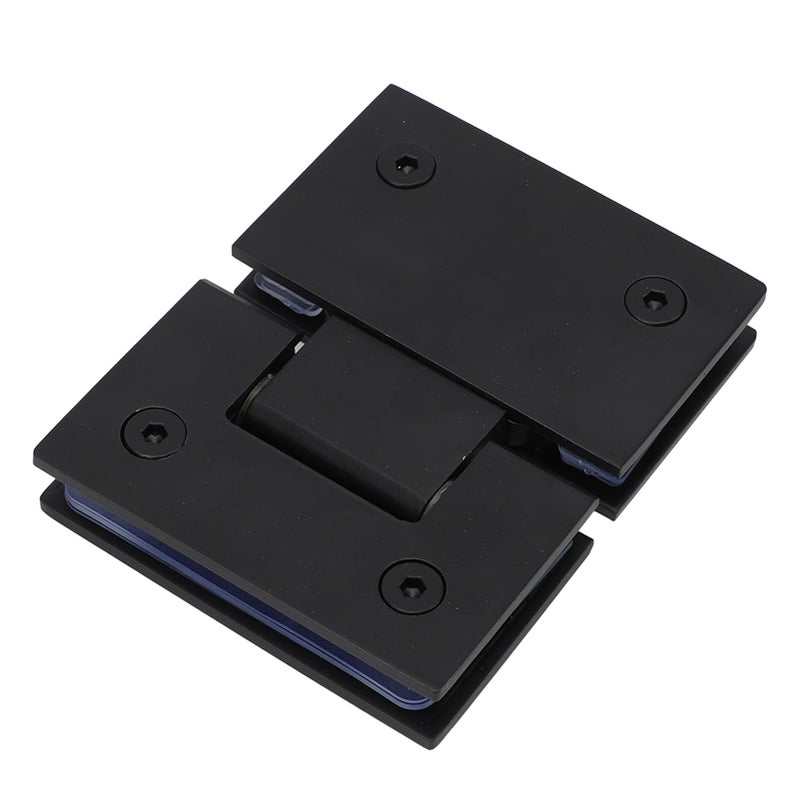 Glass Shower Door Hinges 180 Degree Stainless Steel Heavy Duty Glass Door Hinges for 5/16-1/2in 8mm-12mm Thick Frameless Bathroom Doors - Image 4