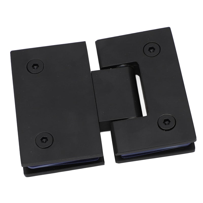 Glass Shower Door Hinges 180 Degree Stainless Steel Heavy Duty Glass Door Hinges for 5/16-1/2in 8mm-12mm Thick Frameless Bathroom Doors - Image 2
