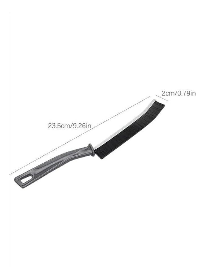 4 Pcs Crevice Cleaning Brush, Anti-Scratch Rounded Tip, Gap Cleaning Brush, Window Sill Cleaner Tool, Grout Brush Hard Bristle Brush Bathroom Brush（10-02） - Image 5