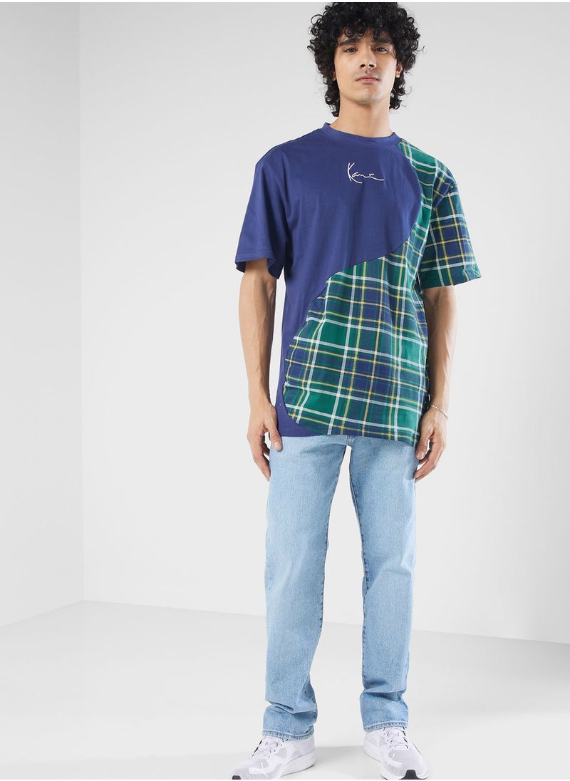 Karl Kani - Small Signature Wavy Block T-Shirt - Image 1
