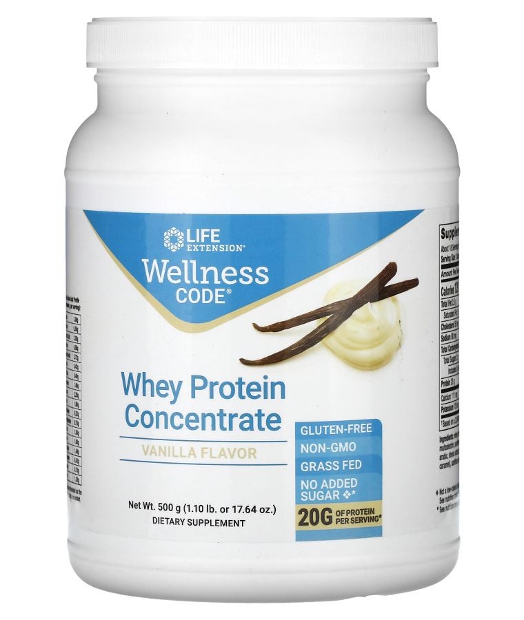 Wellness Code Whey Protein Concentrate Vanilla  1.10 lb (500 g)