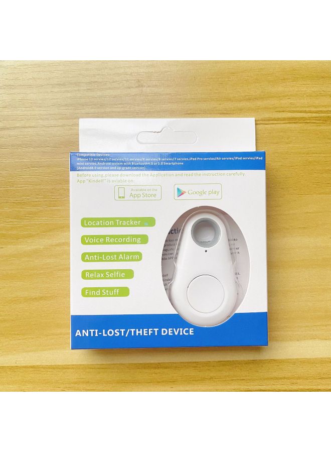 Neutral Water Drop Bluetooth Anti-loss Device Keychain Alarm Mobile Phone Tracking Finder Key Finder - Image 5