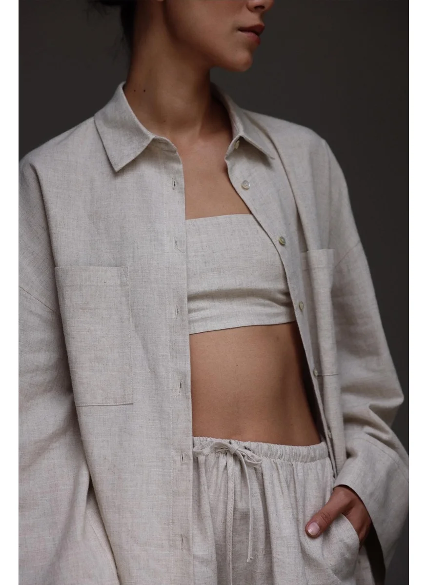 سود كوليكشن Natural Melia Linen Bra