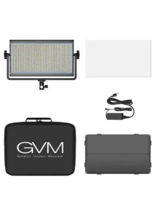 GVM 1500D RGB LED Studio Video Light – Bi-Color Soft Light Panel, App Control, CRI 97+, Adjustable Color Temperature, 360° Full RGB, Lighting Kit - pzsku/Z59B834C365DC04362EAAZ/45/1750410525/2a3e2178-68b8-4b73-a690-40e5e87a44d9