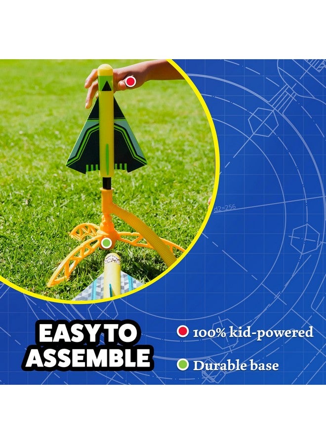 Stomp Rocket The Original Stomp Rocket Stunt Planes, 3 Planes - Image 5