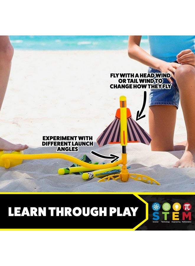 Stomp Rocket The Original Stomp Rocket Stunt Planes, 3 Planes - Image 4