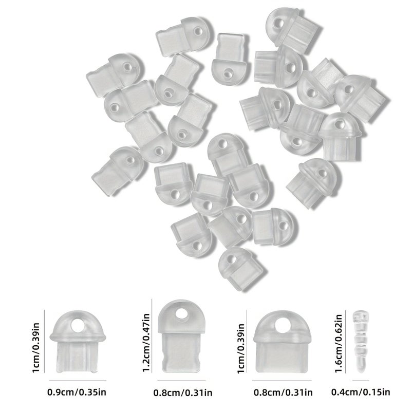 10 PCS For Iphone Black Mobile Phone Dust Plug Protective Caps Port Covers Decorative Accessories - Image 5