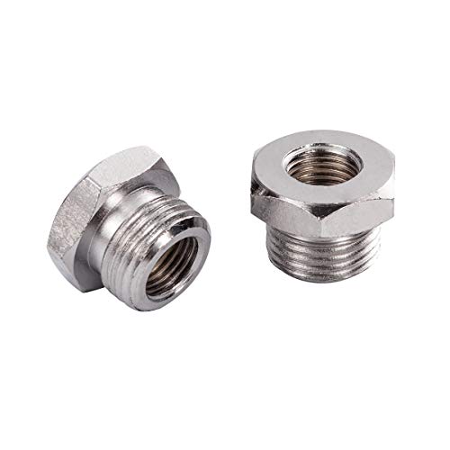 CELOMT 2pcs 18mm to 12mm O2 Port Plugs Bungs - Image 1