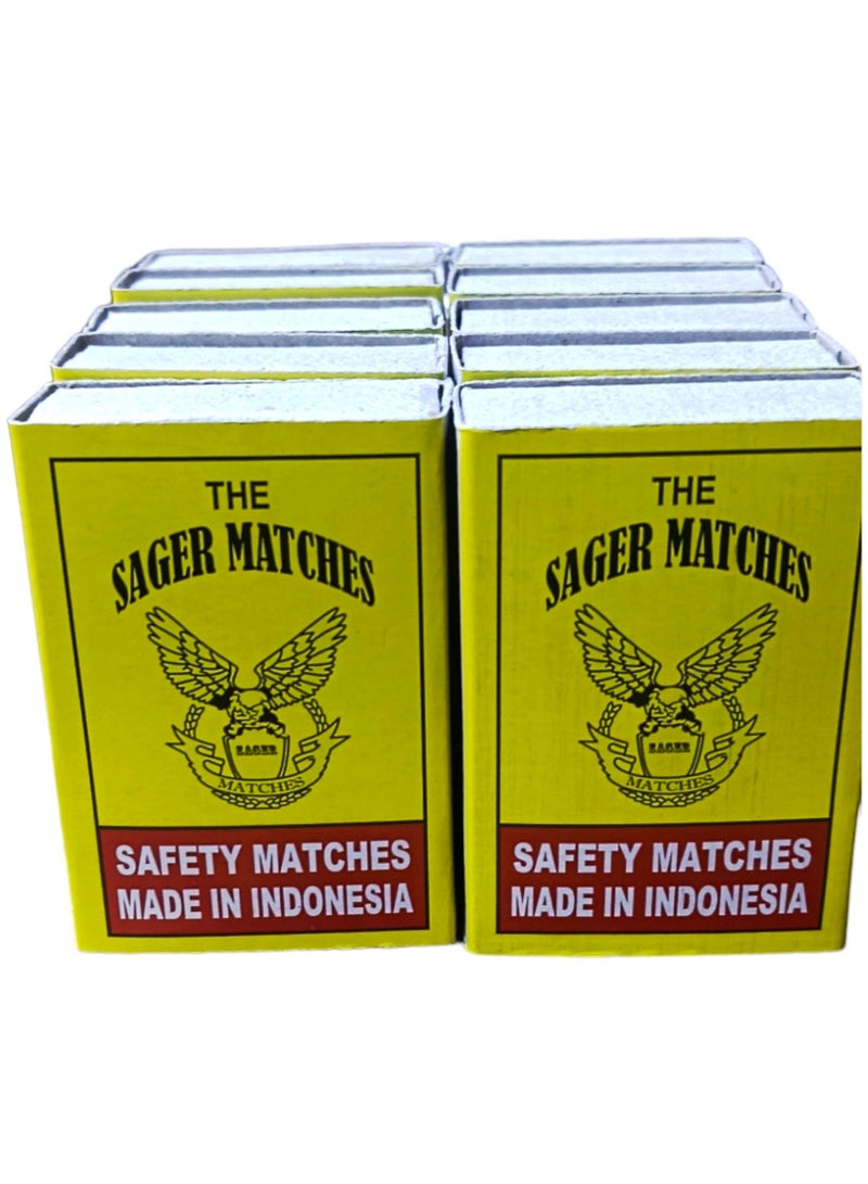 الصقر أعواد كبريت صغيرة | علب الثقاب صغيرة - (علبة 10 قطع) - Image 5