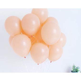 LB L B Pastel color balloon for Party Decorations | Pastel color balloon for | Pastel color Birthday Balloons (Peach Color Pastel balloon, 100) - Image 4