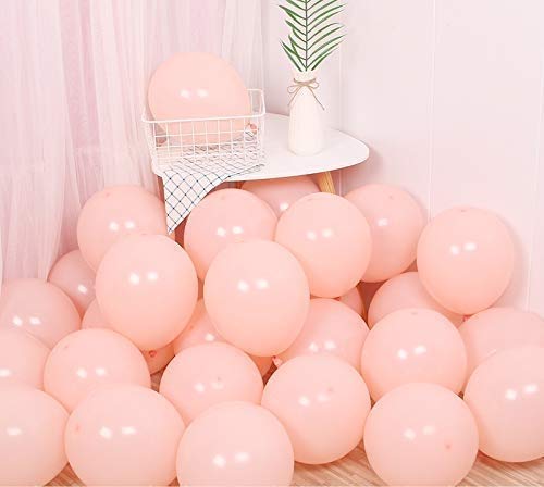 LB L B Pastel color balloon for Party Decorations | Pastel color balloon for | Pastel color Birthday Balloons (Peach Color Pastel balloon, 100) - Image 1
