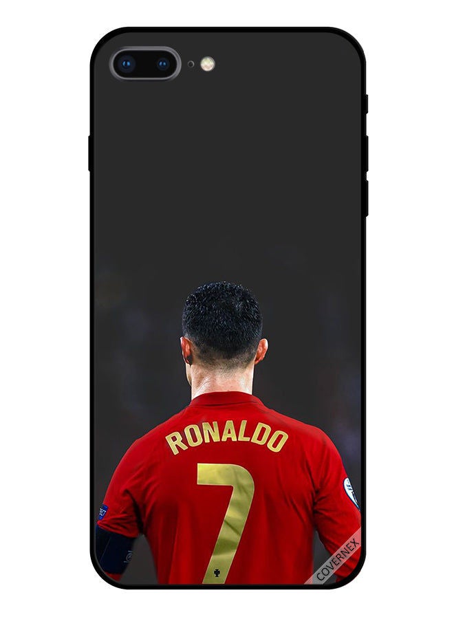 Covernex غطاء حماية لهاتف آبل آيفون 8 بلس رونالدو عنزة كرة القدم - Image 1