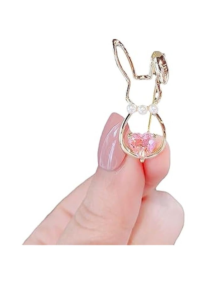 Small Brooch Bow Anti-Walking Brooch high-Grade Chest no-sew Shirt Anti-Walking Buckle Hundred Match pins for Backpacks Bags Jackets Hoodies Hats-72# - Image 1