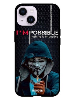 Protective Case Cover For Apple iPhone 14 6.1" 2022 Nothing Is Impossible