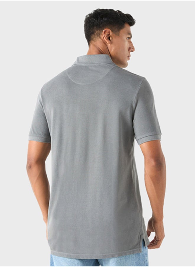 Ecko Unltd. Logo Detailed Short Sleeve Polo Shirt  - Image 2